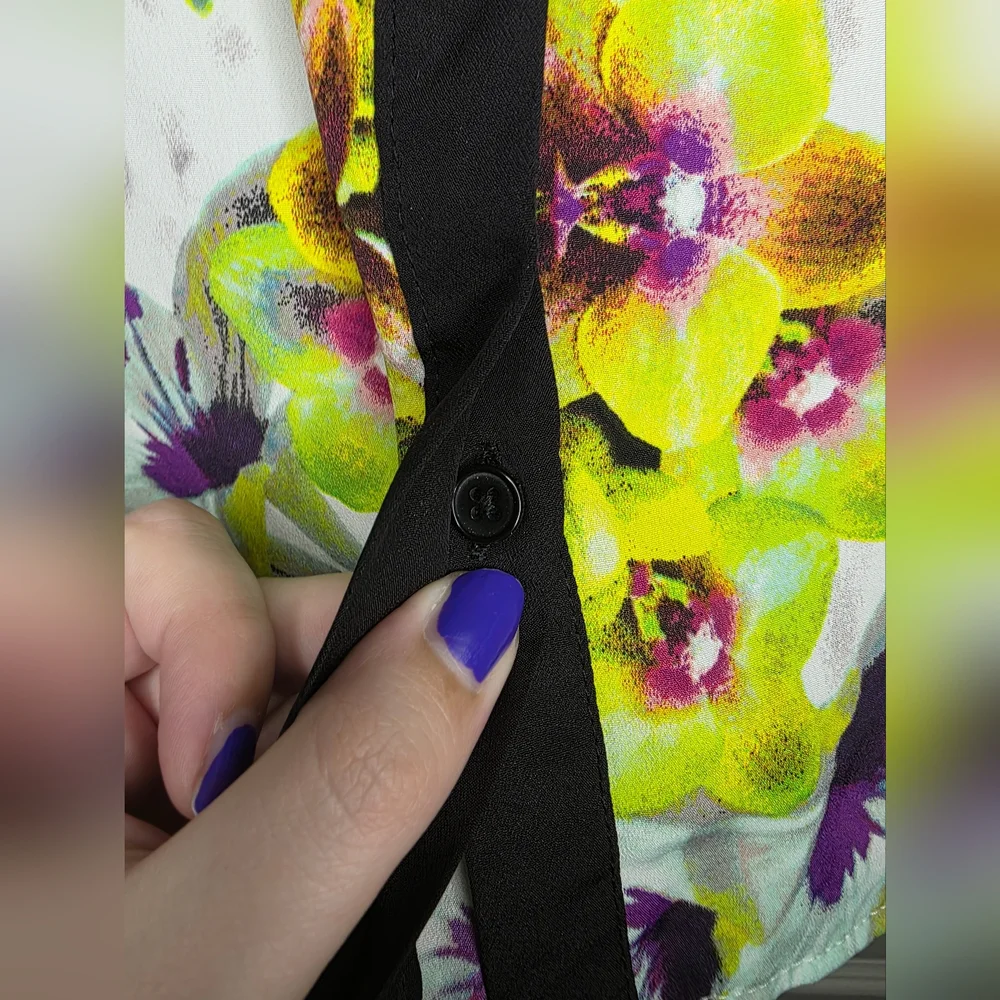 Prabal Gurung for Target Small/Petite Button Up Collared Tank Top - Picture 6 of 8